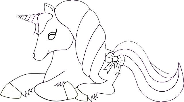 coloriage des licornes